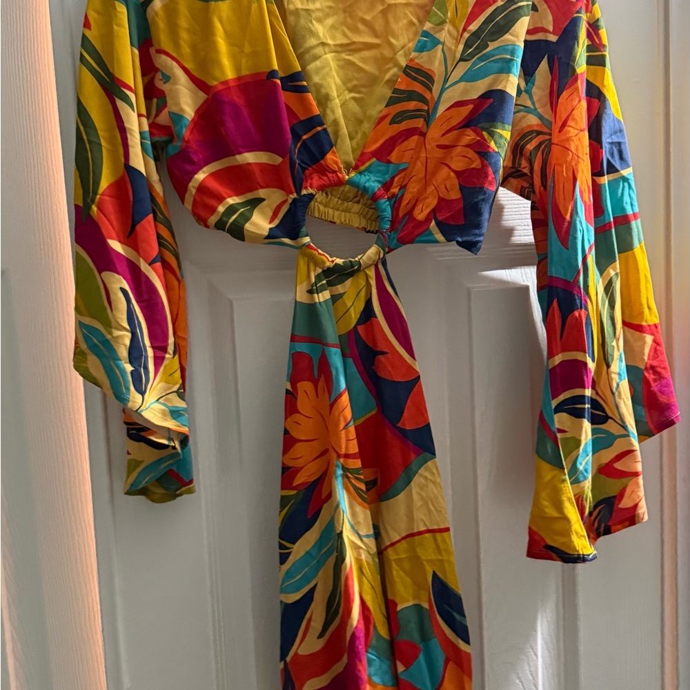 Multicolor Floral Women's Dress